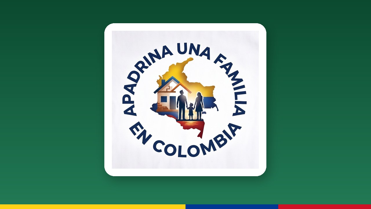 Portada del vídeo de la campaña Apadrina una Familia en Colombia